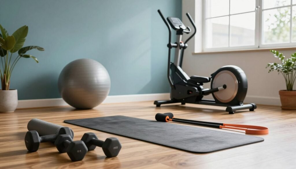 effective home workout equipment to get in shape