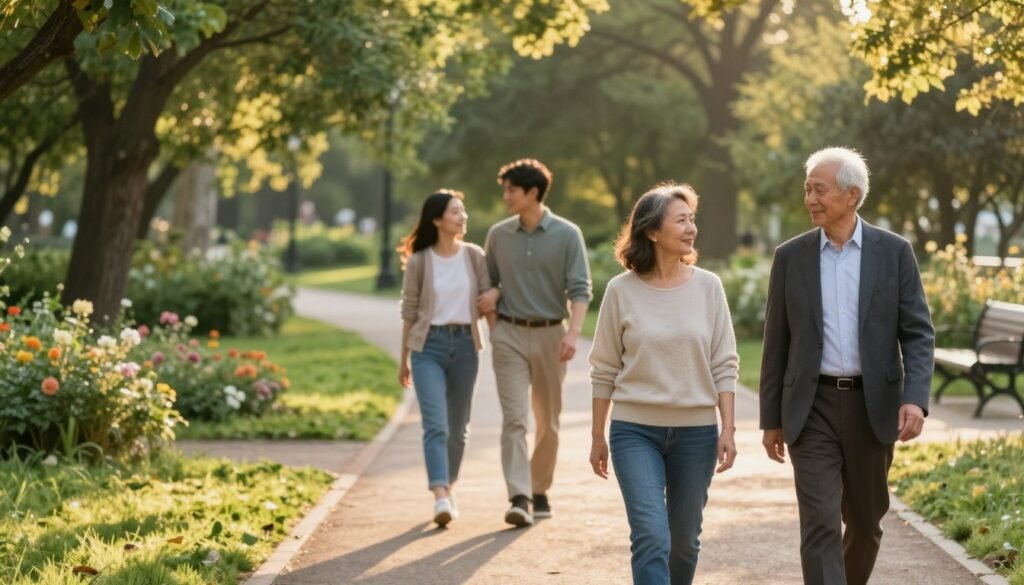digestion and walking after meals