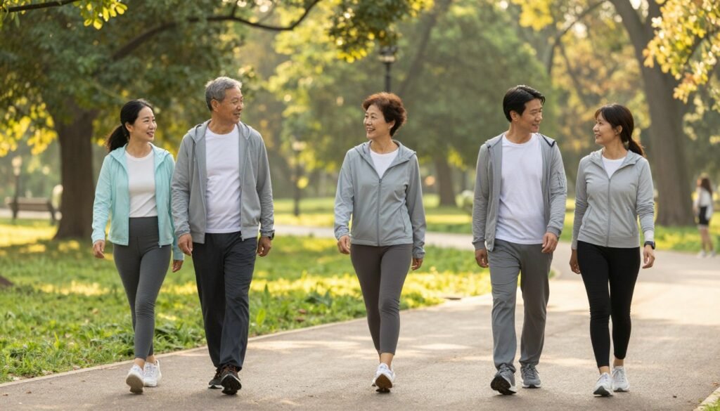 how to start walking after meals